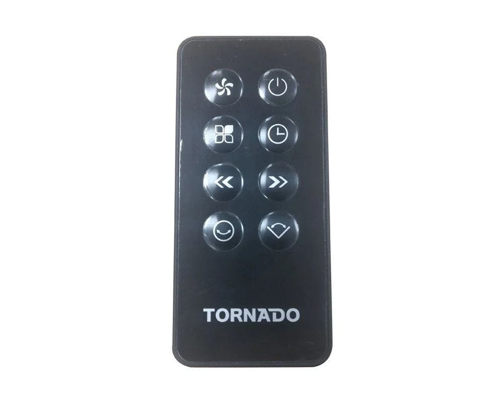 TORNADO Stand Fan 16 Inch, 5 Blades, Remote, White EFS-360/9