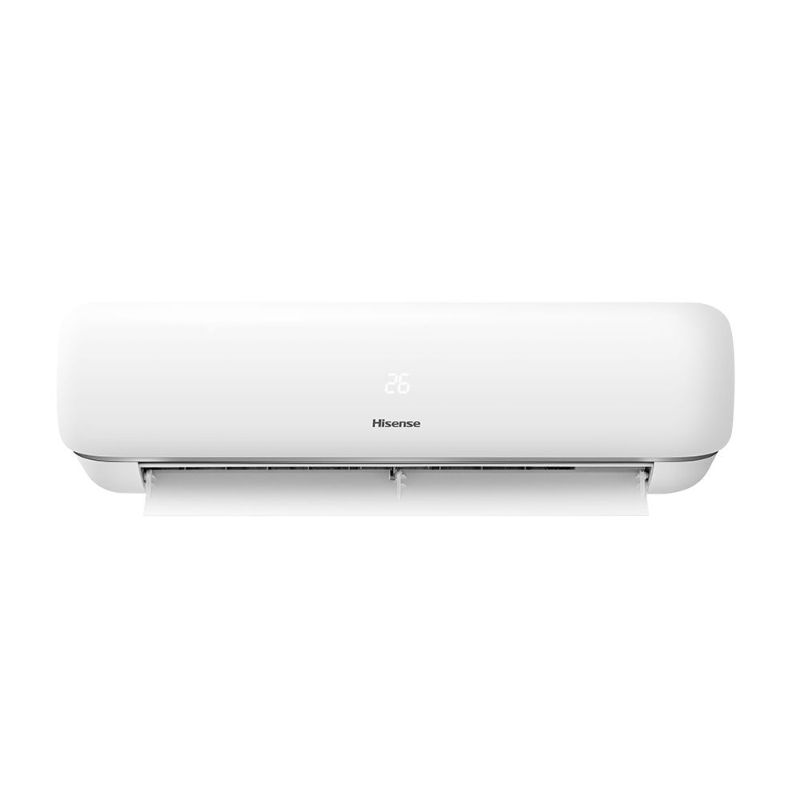 Brand: Hisense Type: Split Air Conditioner Cooling System: Cooling & Heating Cooling Capacity: 11600 BTU/H Horsepower: 1.5 HP Coverage Area: Up To 12 Square Meter Digital Display: Yes Inverter Technology: Yes Plasma Technology: No Turbo Function: No Dimen