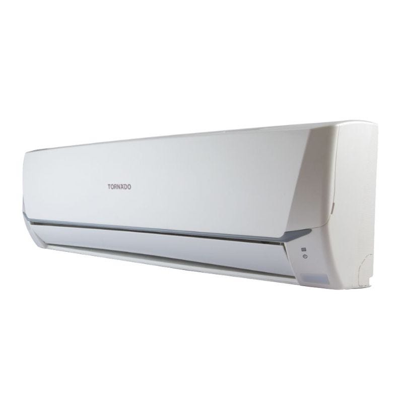 Brand: Tornado Type: Split Air Conditioner Cooling Capacity: 12000 Plasma Function: No Turbo Function: No Heating Function: No Cooling System: Cooling Only Horsepower: 1.5 HP Coverage Area: Up To 12 Square Meter Dimension: 877 x 292 x 222 mm Inverter Func