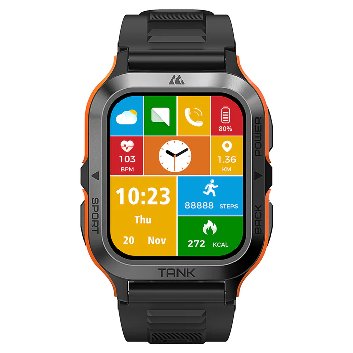 KOSPET M2-OR Tank M2 Smart Watch Orange