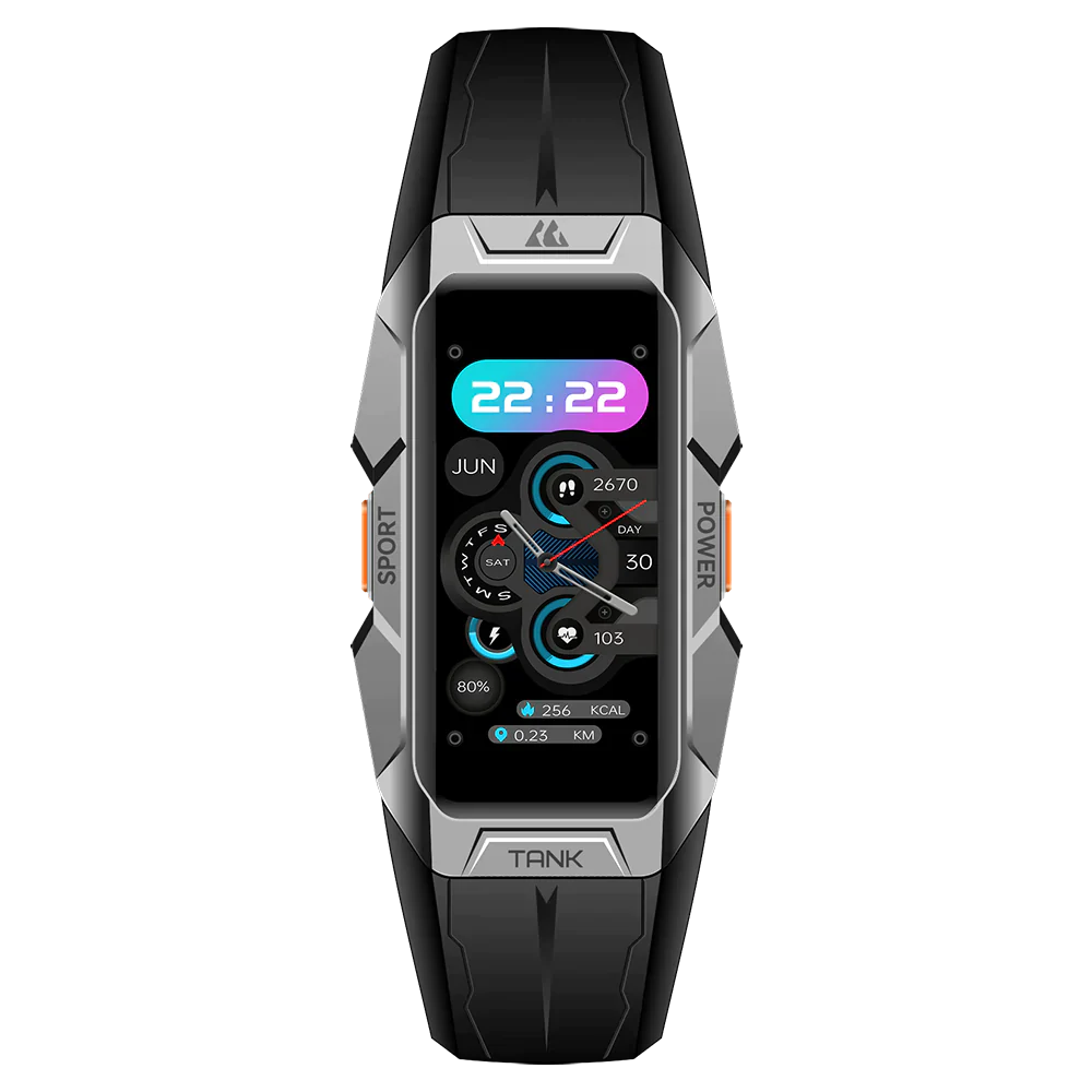 KOSPET X1-SL Tank X1 Smart Watch Silver