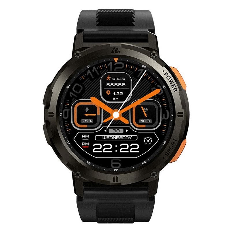 KOSPET T2-BK Tank T2 Smart Watch SP Edition Black