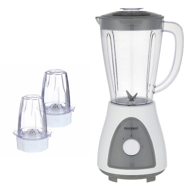 Media Tech Blender - 400 Watt - 2 Grinders