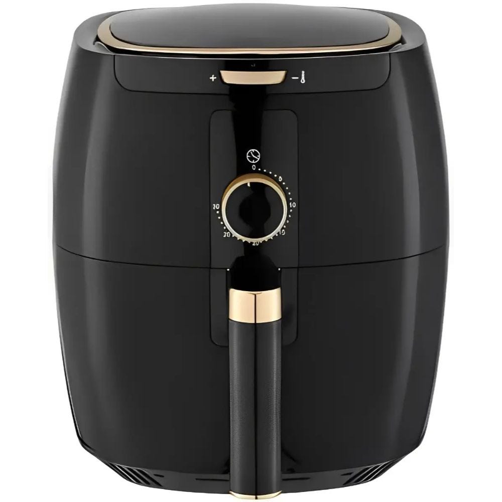 Sokany Air Fryer Without Oil, 1300 Watt, 6.5 Liters, Black