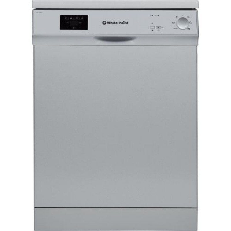 White Point Dishwasher, 13 Place Settings, 6 Programs, Silve