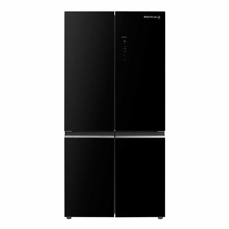 White Whale Refrigerator, 4 doors, black, 540 liters, with i
