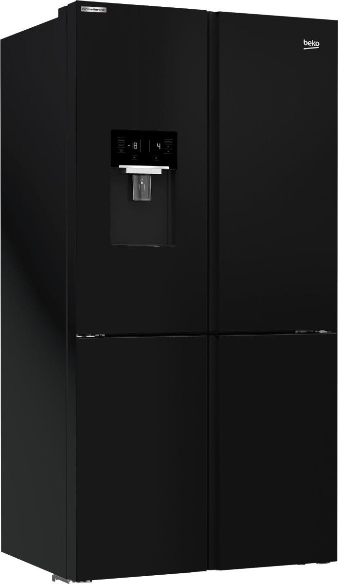 Beko Refrigerator 4 Door 626 lt -net 565lt- Black - Nofrost