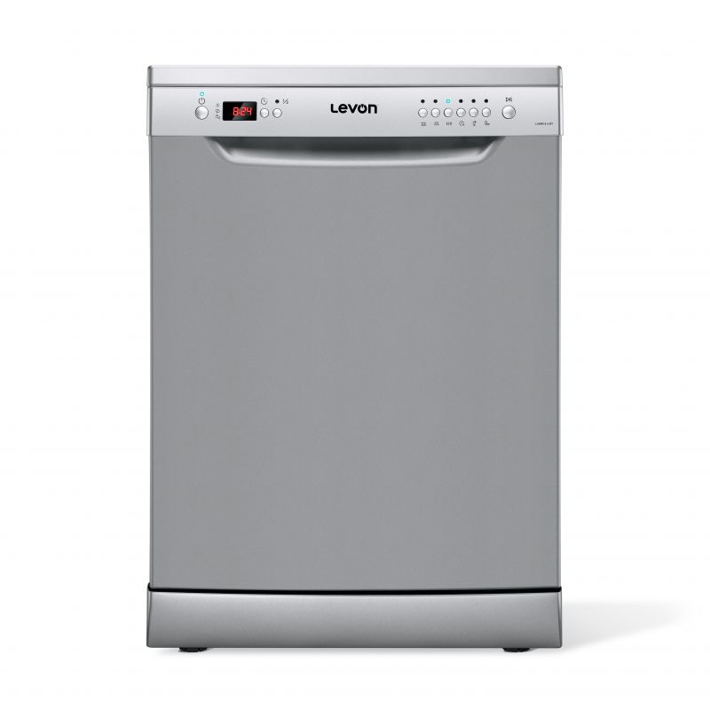 Levon dishwasher, 12 person, silver, 24-hour timer, 60 cm /