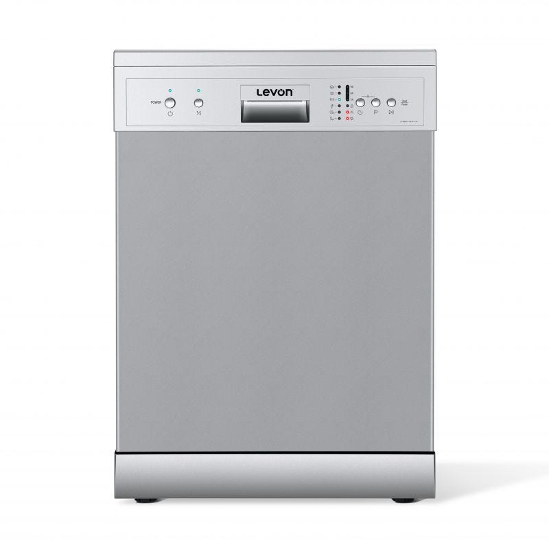 Levon dishwasher, 12 person, stainless, 24-hour timer, 60 cm