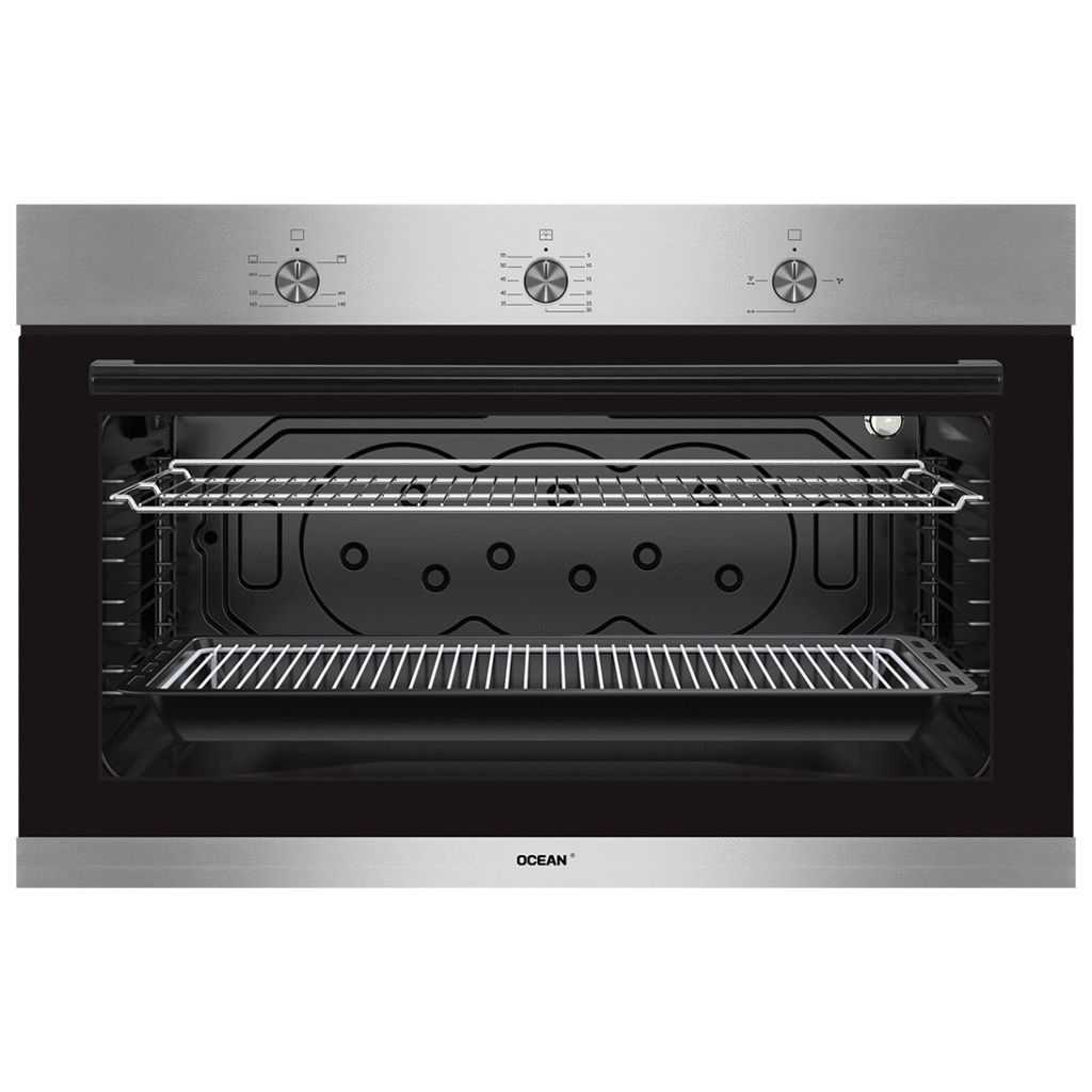 OCEAN Built IN Oven90CM Gas oven Double fan Cooking fan + gr