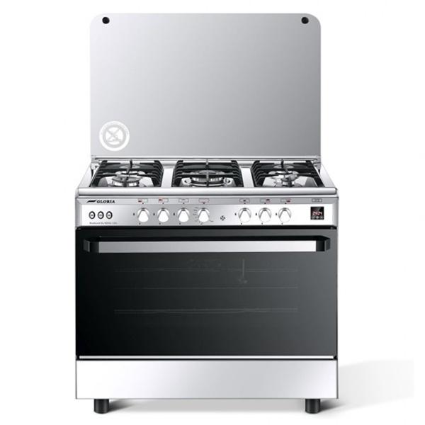 Royal Gas Cooker Gloria 80 CM Cast Digital Gas Cooker, Full