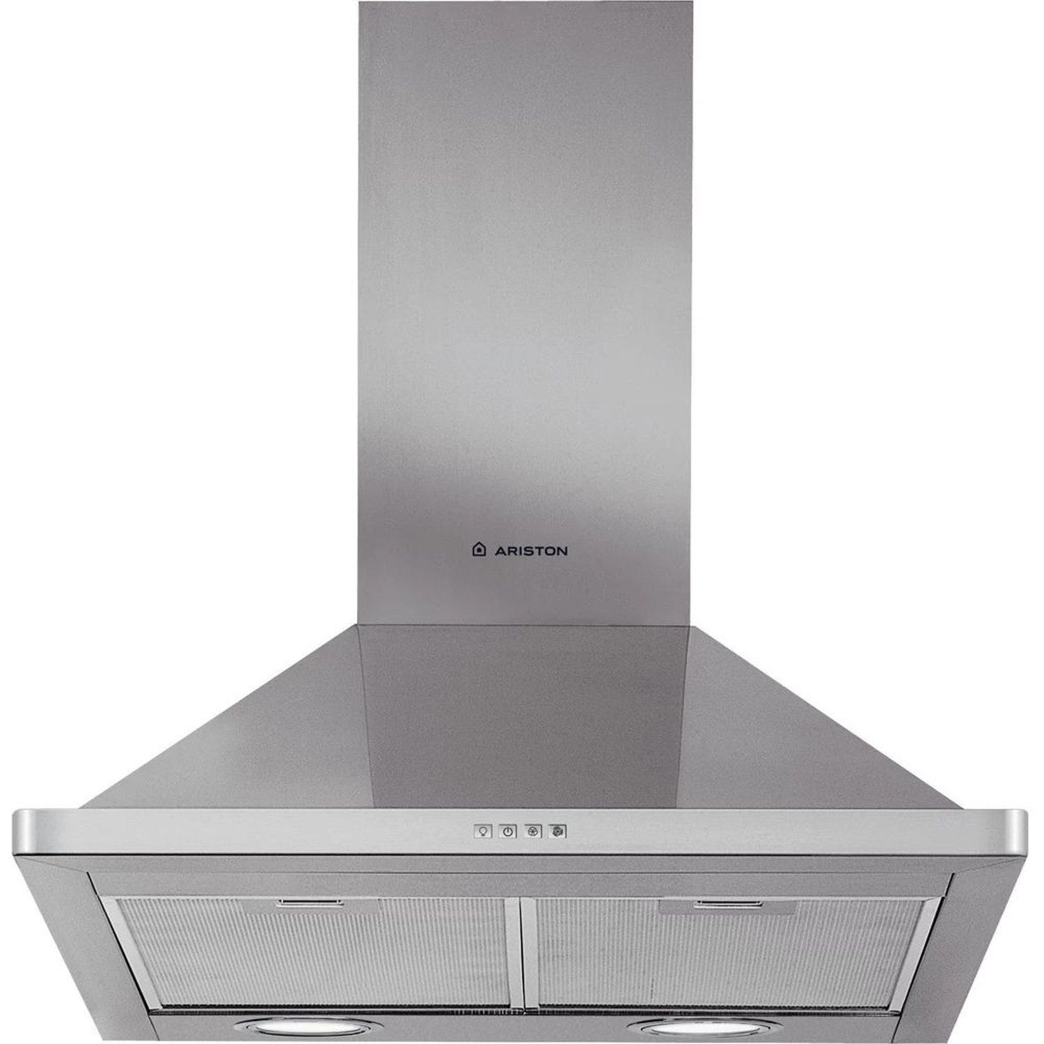 Ariston Built In Hood 60CMS CHIMNEY HOOD MECHANIC INOX DISPL