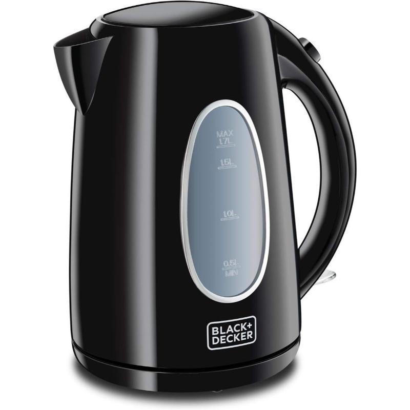 Black&Decker Kettle 2200Watt - 1.7 liter - Black