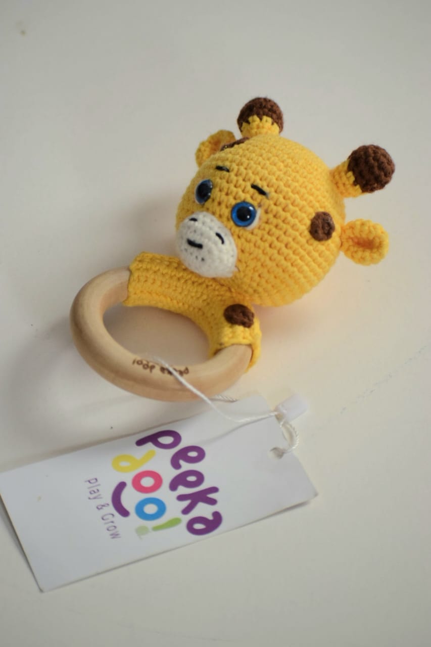 Dotty the Giraffe Rattle