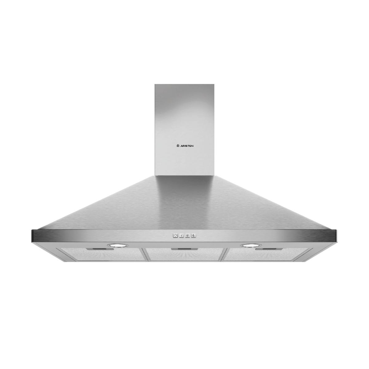 Ariston Built In Hood 90CMS CHIMNEY HOOD MECHANIC INOX DISPL