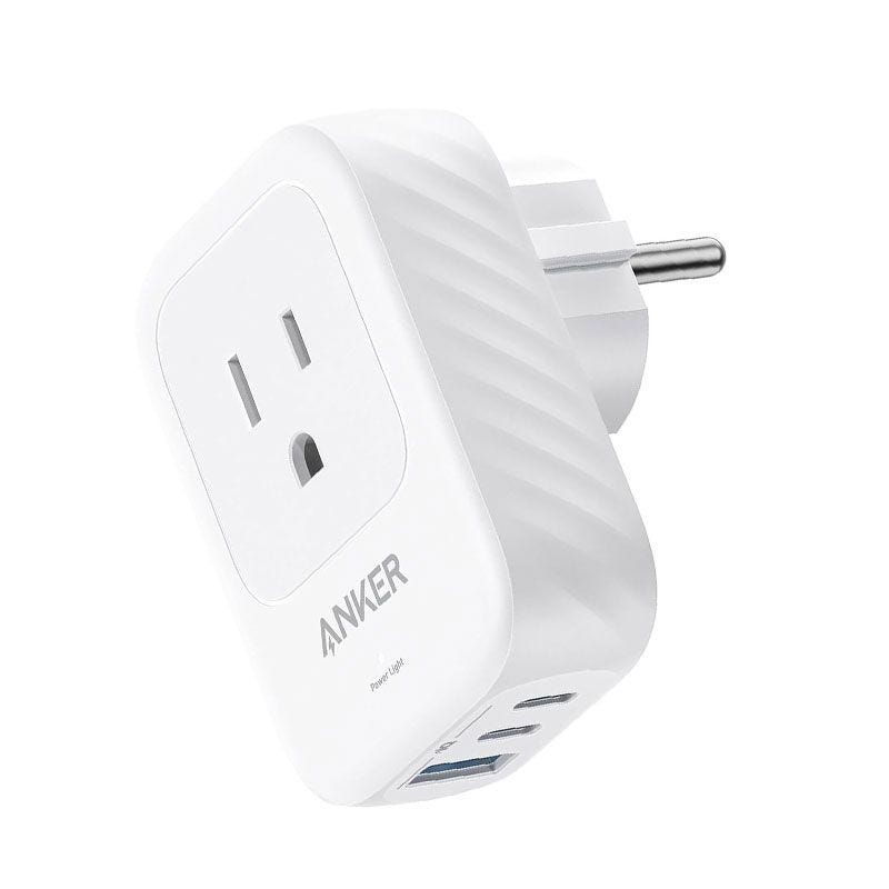Anker Wall Charger 5-in-1, White