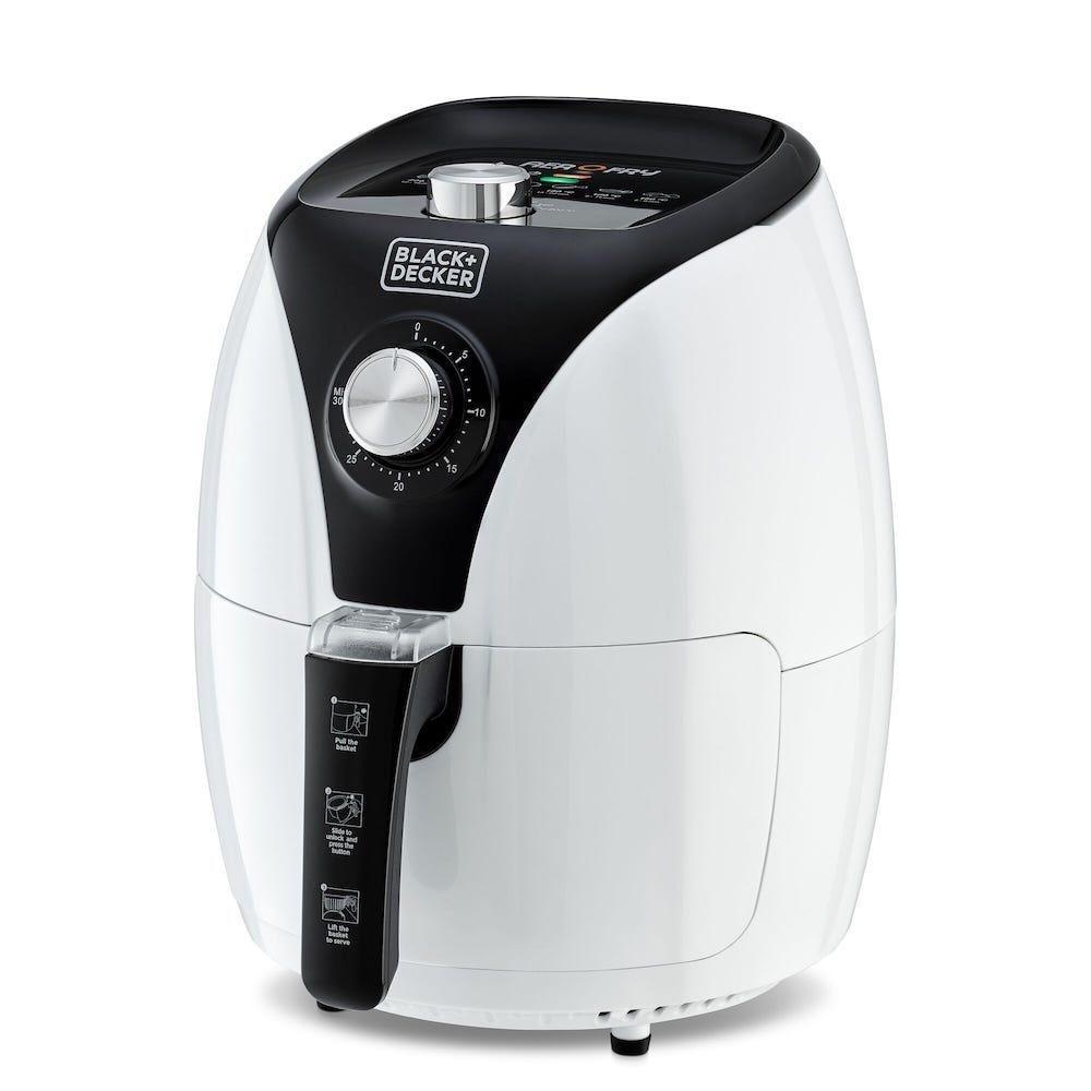 Air Fryer, 3.5 Liters, 1500 Watt - White Black