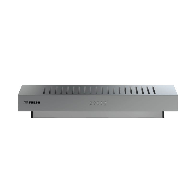 Fresh Cooker Hood Stainless 60 cm 2 Motors - 2 Carbon Filter