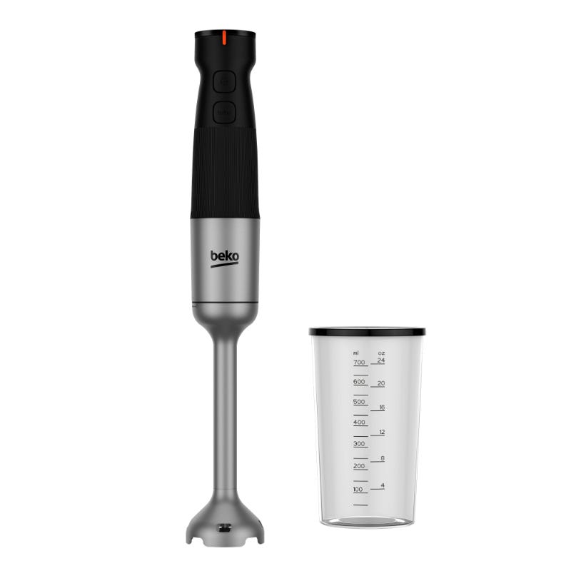 Hand Blender - black x stainless - 750 Watt - 12 speeds & tu