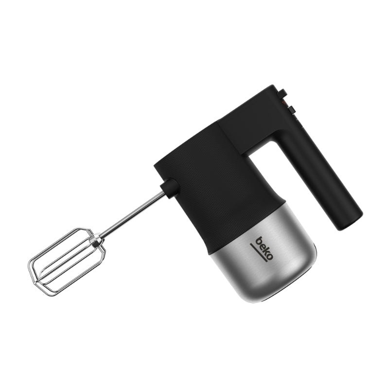 Hand Mixer - black x stainless - 500 Watt - 4 speeds & turbo