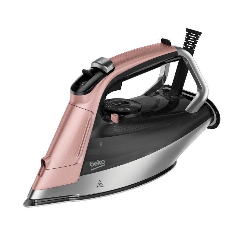 Steam Iron ? Pink ? 3000 Watt ? SoftGlide soleplate technolo