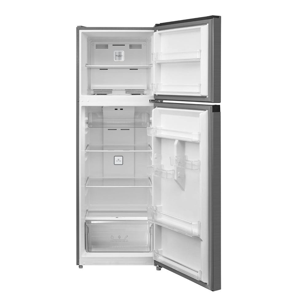 Midea Refrigerator 2 Door 338L Bru Steel MDRT489MTN46