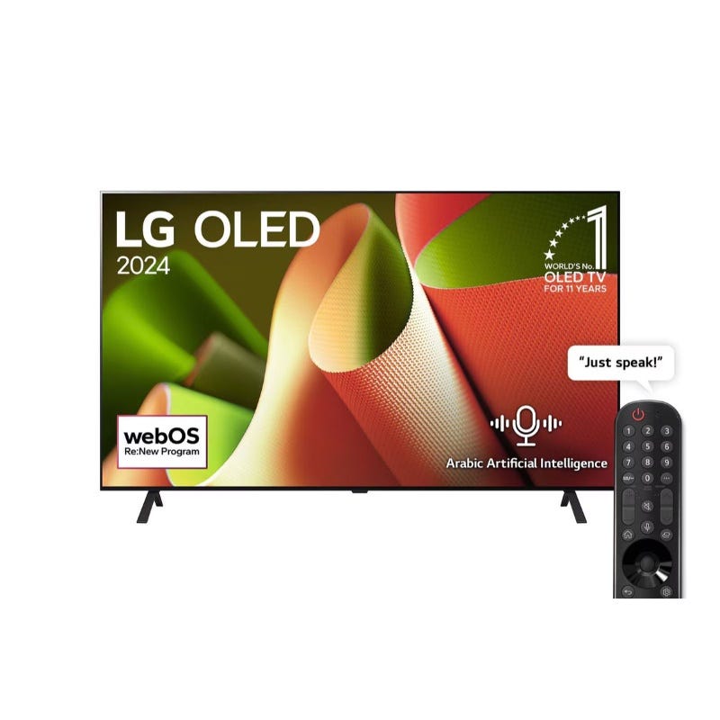 55 Inch LG OLED AI B4 4K Smart TV AI Magic remote Dolby Visi