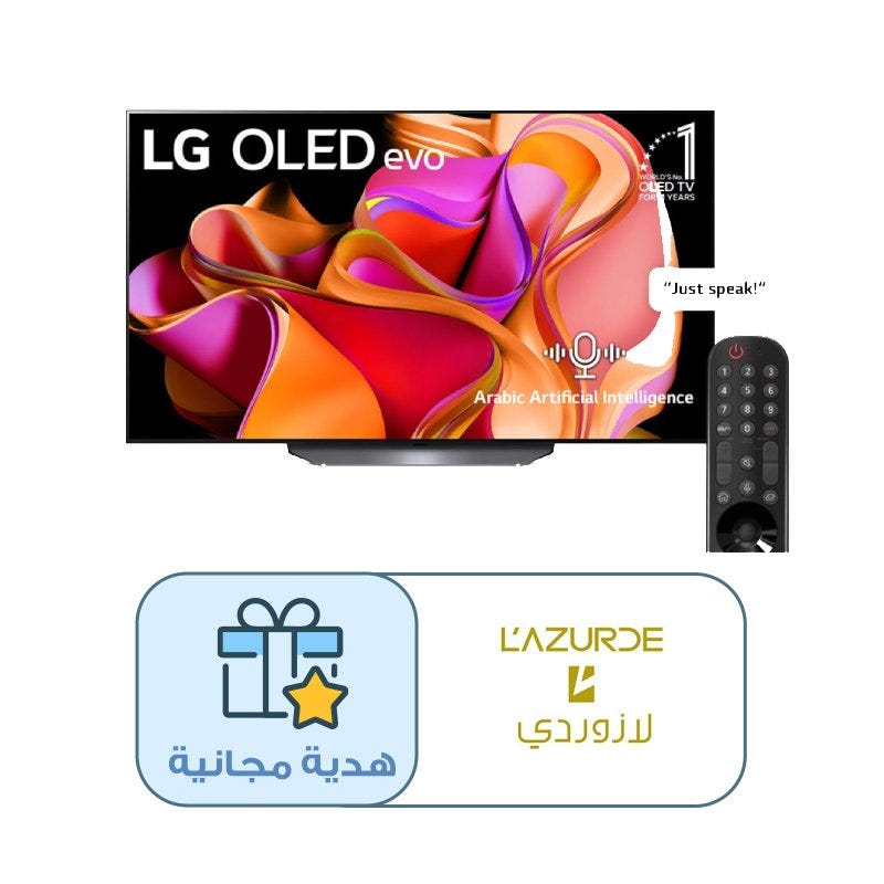 LG OLED evo C3 65 inch'' 4K Smart TV, 2023