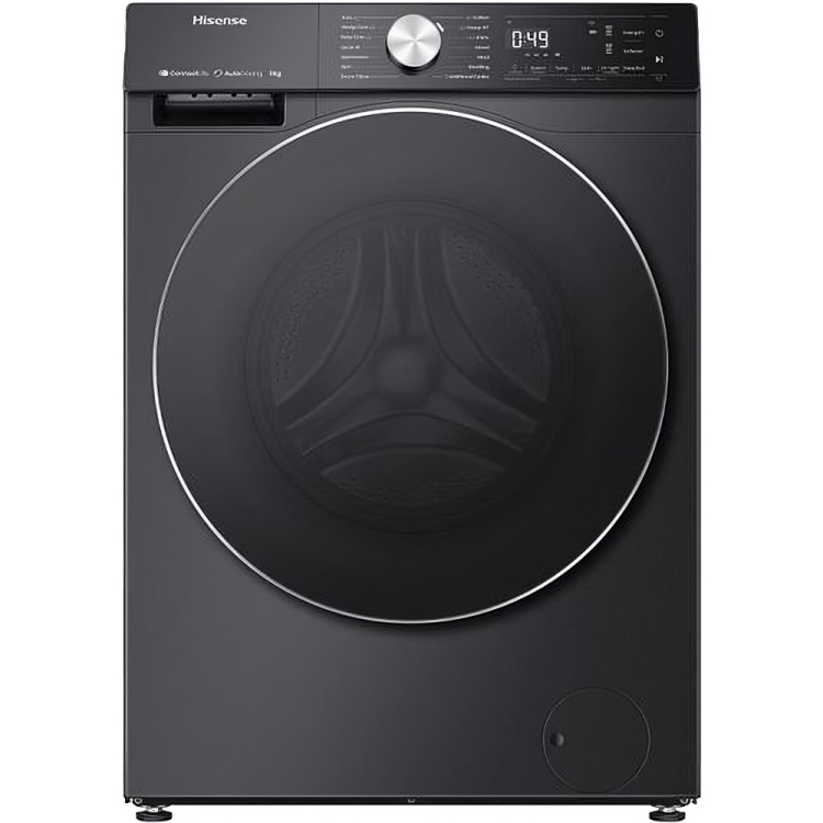 Hisense,Washing machine & dryer 12KG/8KG,1400rpm, Black col