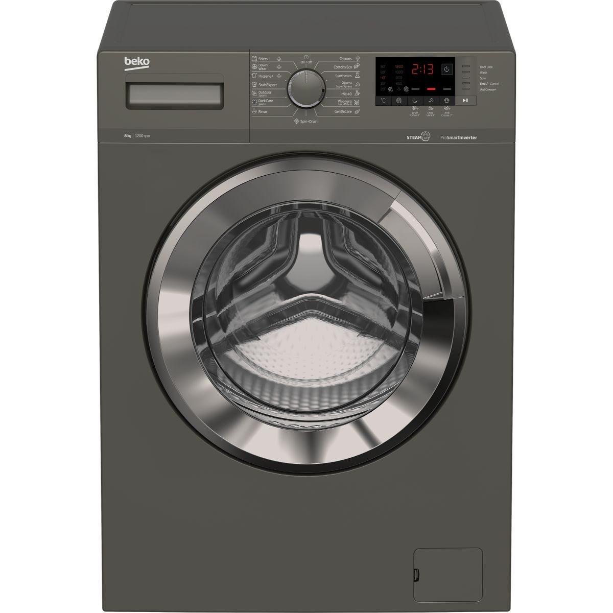 Beko Washing Machine Front Load 8 KG 1200 RPM -Digital scree