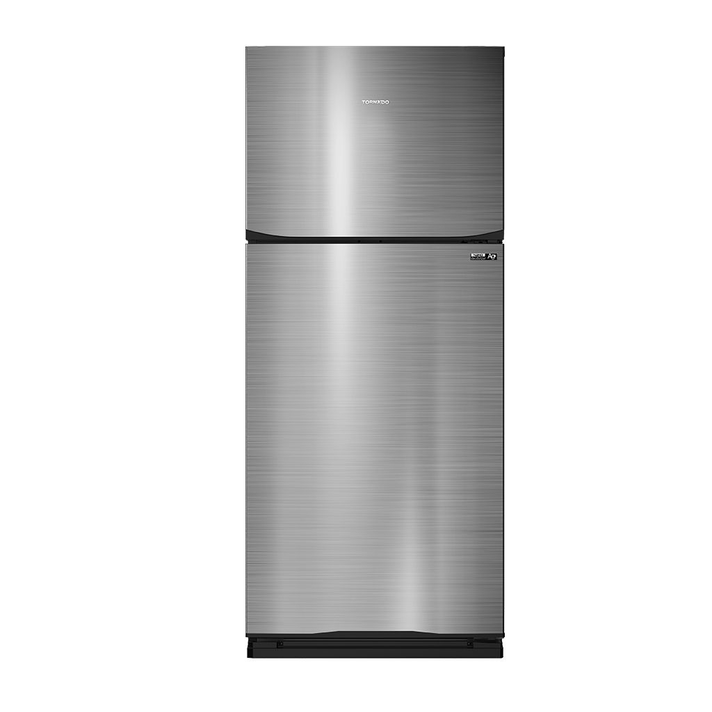 TORNADO Refrigerator No Frost 450 Liter Dark Stainless RF-58