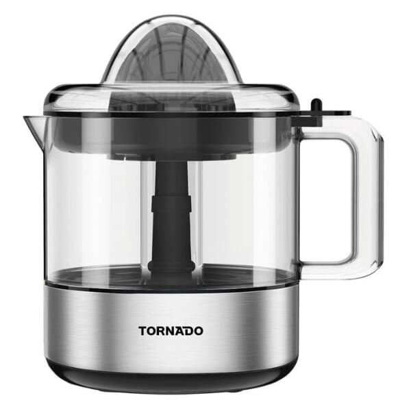 TORNADO Citrus Juicer 30 Watt and 1 Litre Capacity in Black