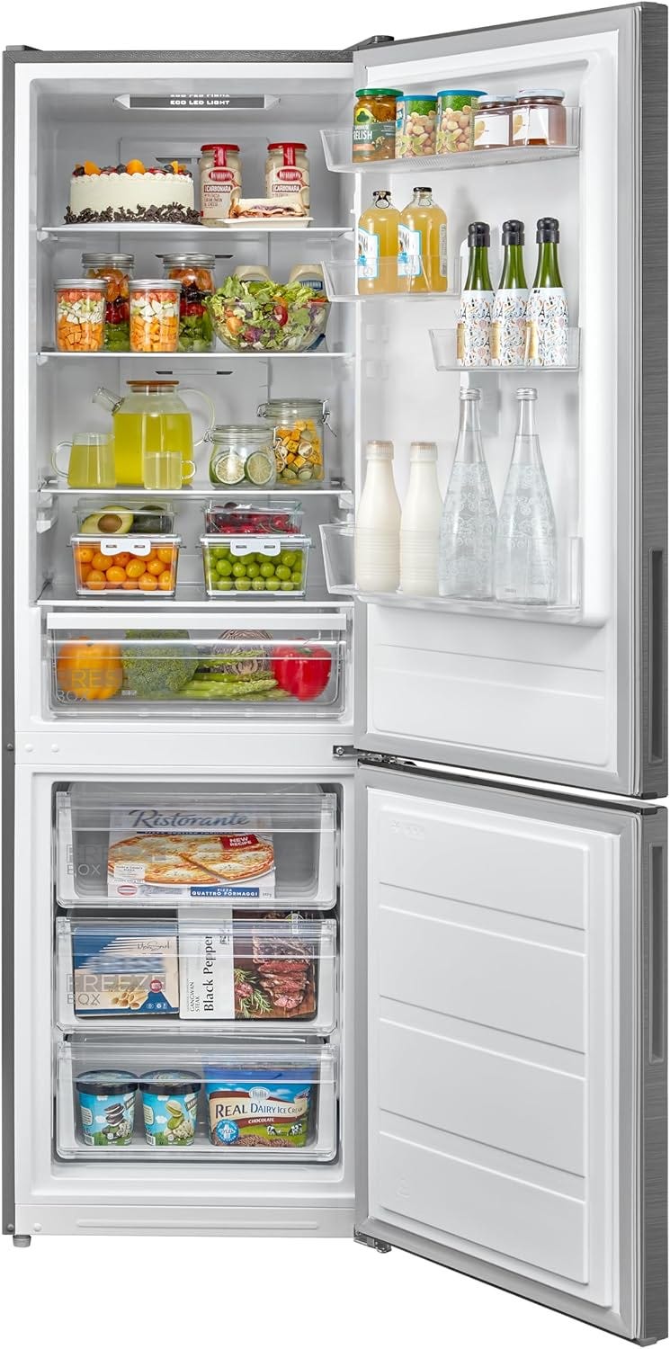 Midea Refrigerator Bottom Freezer 310 LNo Frost Digital Bru