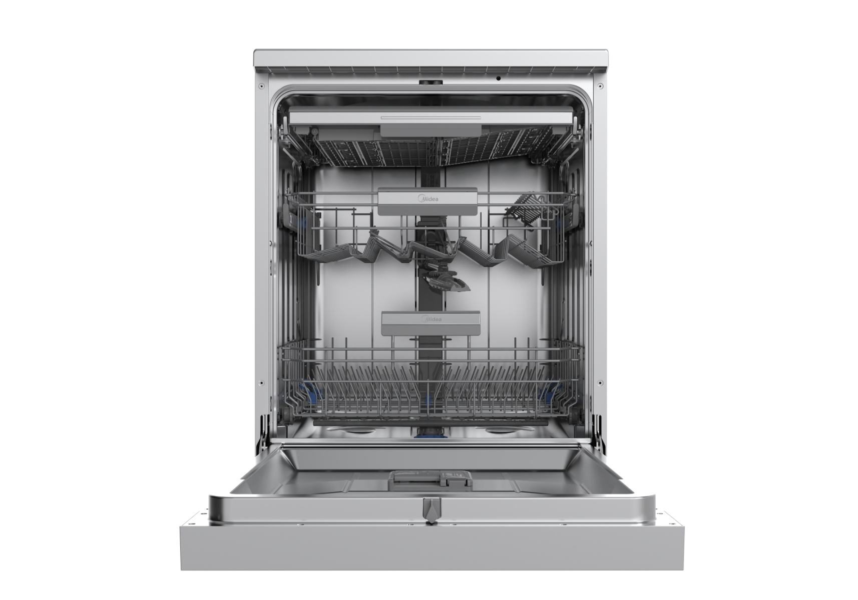 Midea Dishwasher 14 Persons, Stainless Steel- MDWEF1433DSS-W