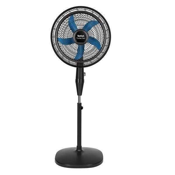 Fan, Floor Standing, 5 Blades, 3 Speed, 53 watt, Button Cont