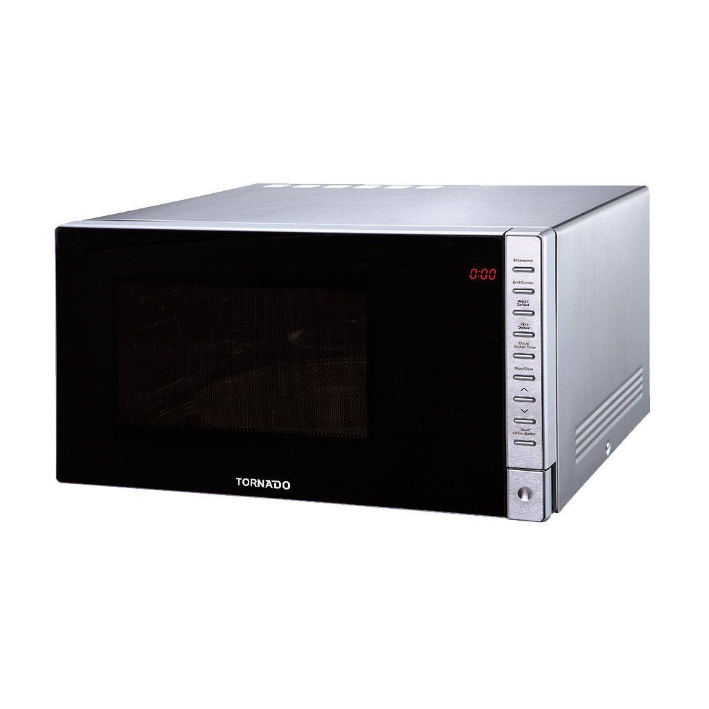 Microwave Grill 25 Liter 900 Watt 8 Menus Silver