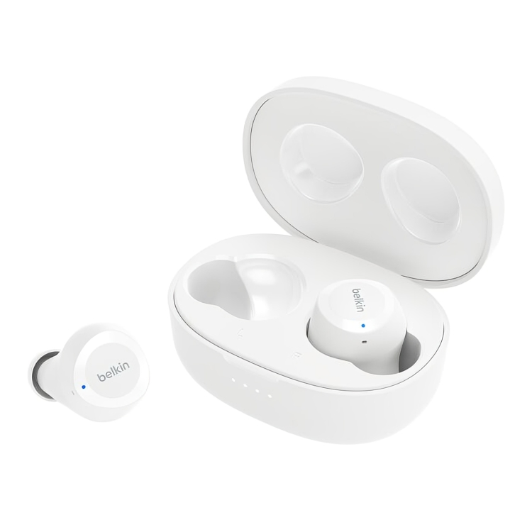 Belkin SOUNDFORM TM BOLT TRUE WIRELESS EARBUDS - White