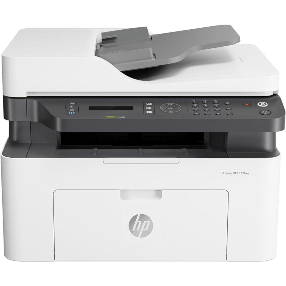 HP MFP LaserJet Pro 137fnw All-in-One Printer WIFI
