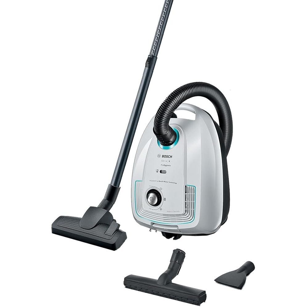 Bosch Series 4 Pro Hygienic Vacuum Cleaner, 2200 Watt, 4 Lit