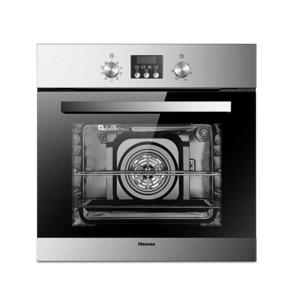 Hisense Built-IN,60cm Built-In Electric Oven , Black Glass