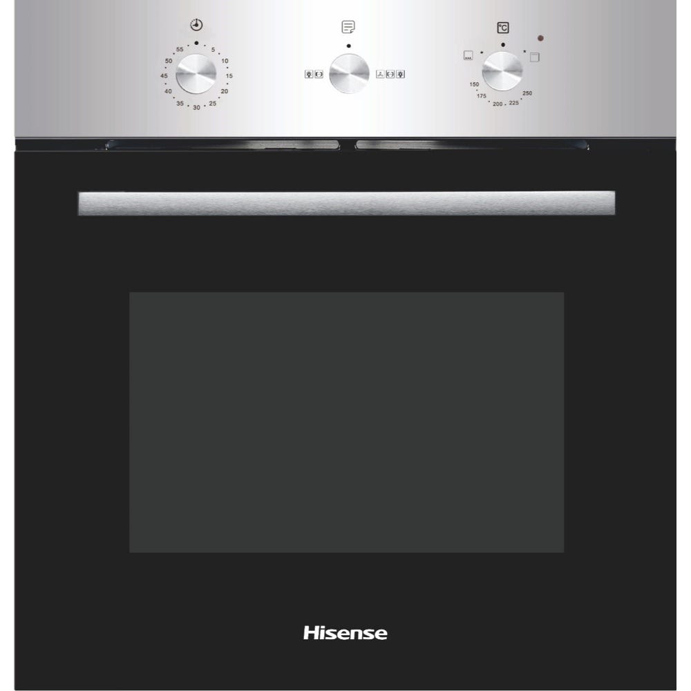 Hisense Built-IN,60cm Built-In Gas Oven ,Stainless Steel Con