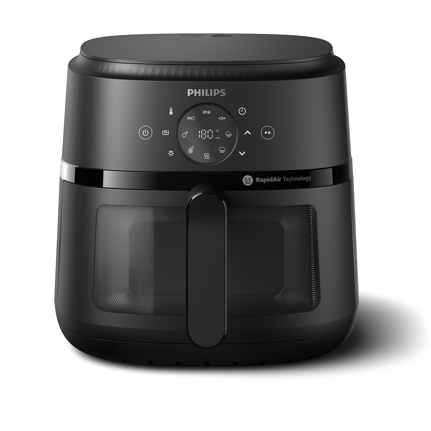 PHILIPS AIRFRYER NA230/00 1700W, 6.2L, Black, Digital