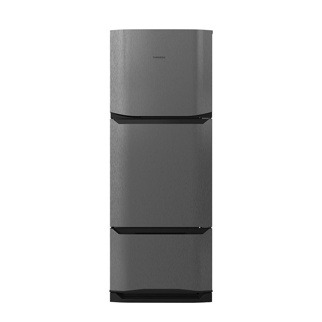 TORNADO Refrigerator No Frost 351 Liter Stainless RF-45FT-DS