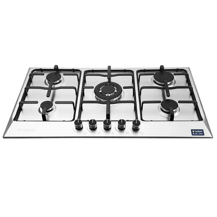 Fresh Built In Hoob 90cm Gas Safety Stanless