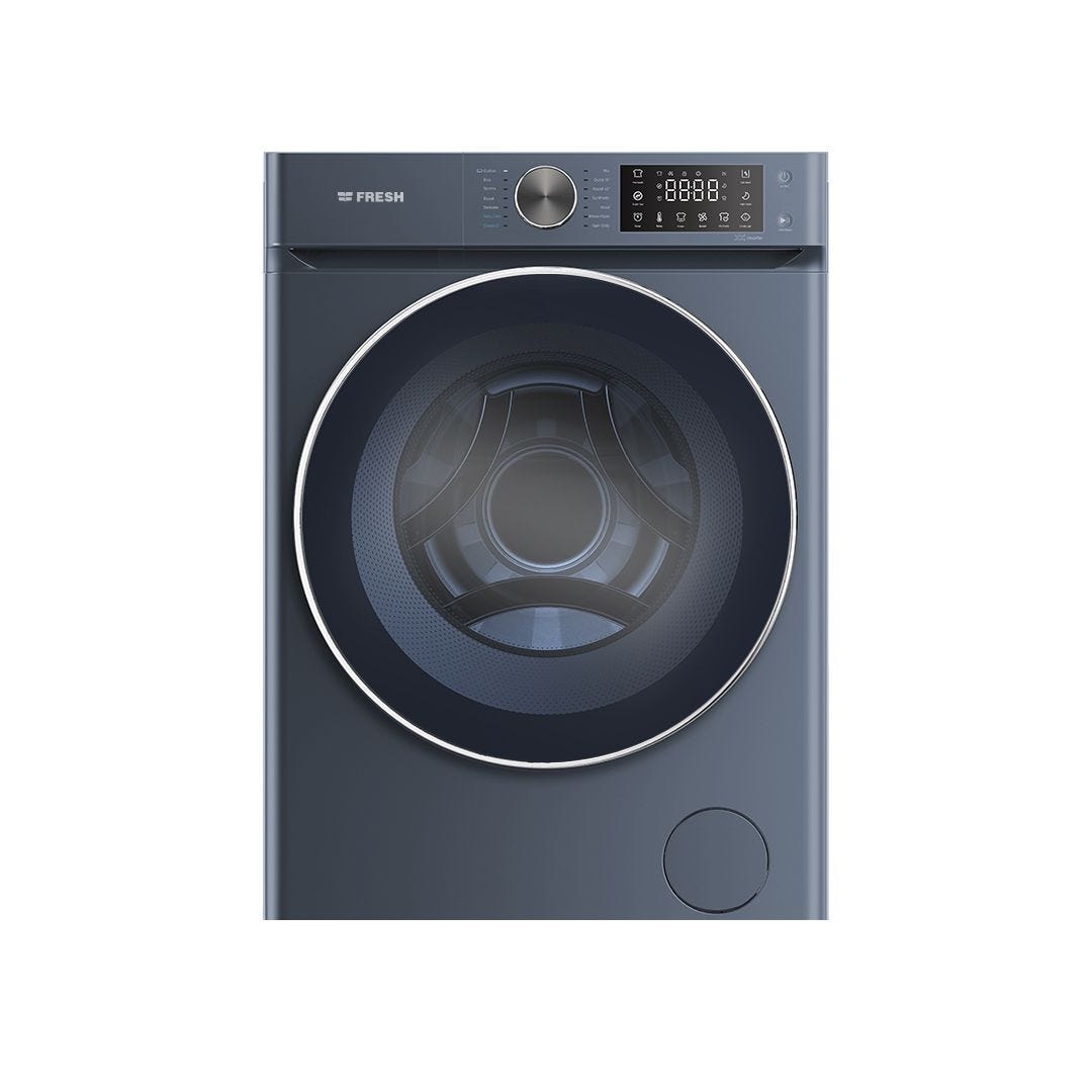 Fresh Washing Machinf Front Load 8 kg,Blue 1200 RPM Inverter
