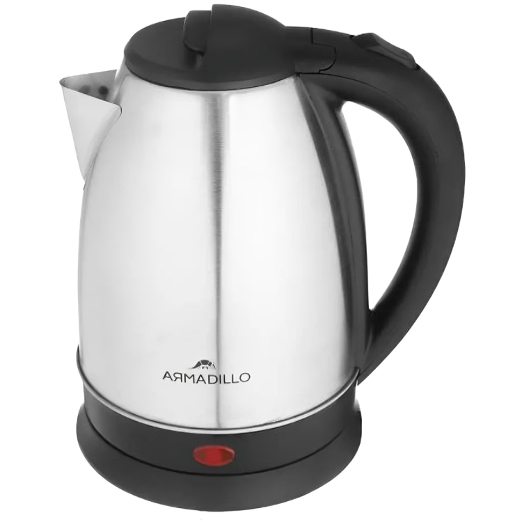 Armadillo stainless steel kettle, 2 liters, 1500 watts