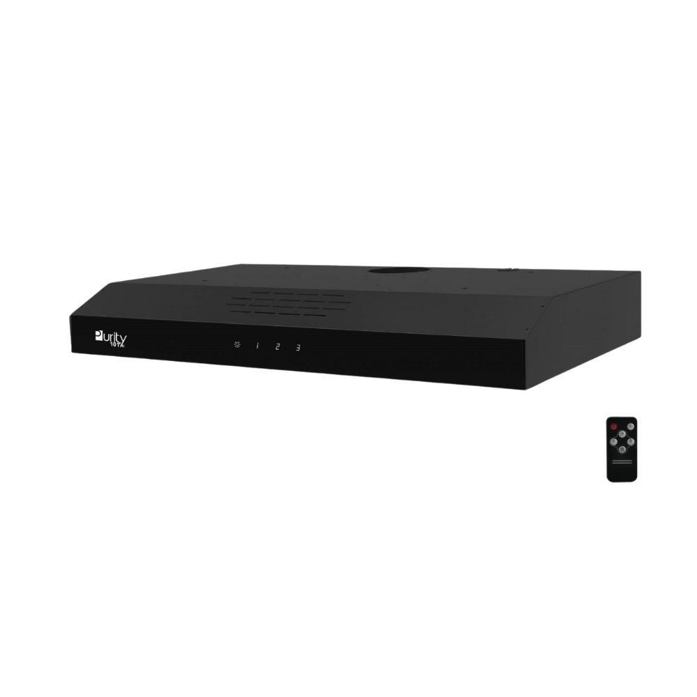 Purity Built In Hood 90 Cm Slim Black Dig 450 Wat