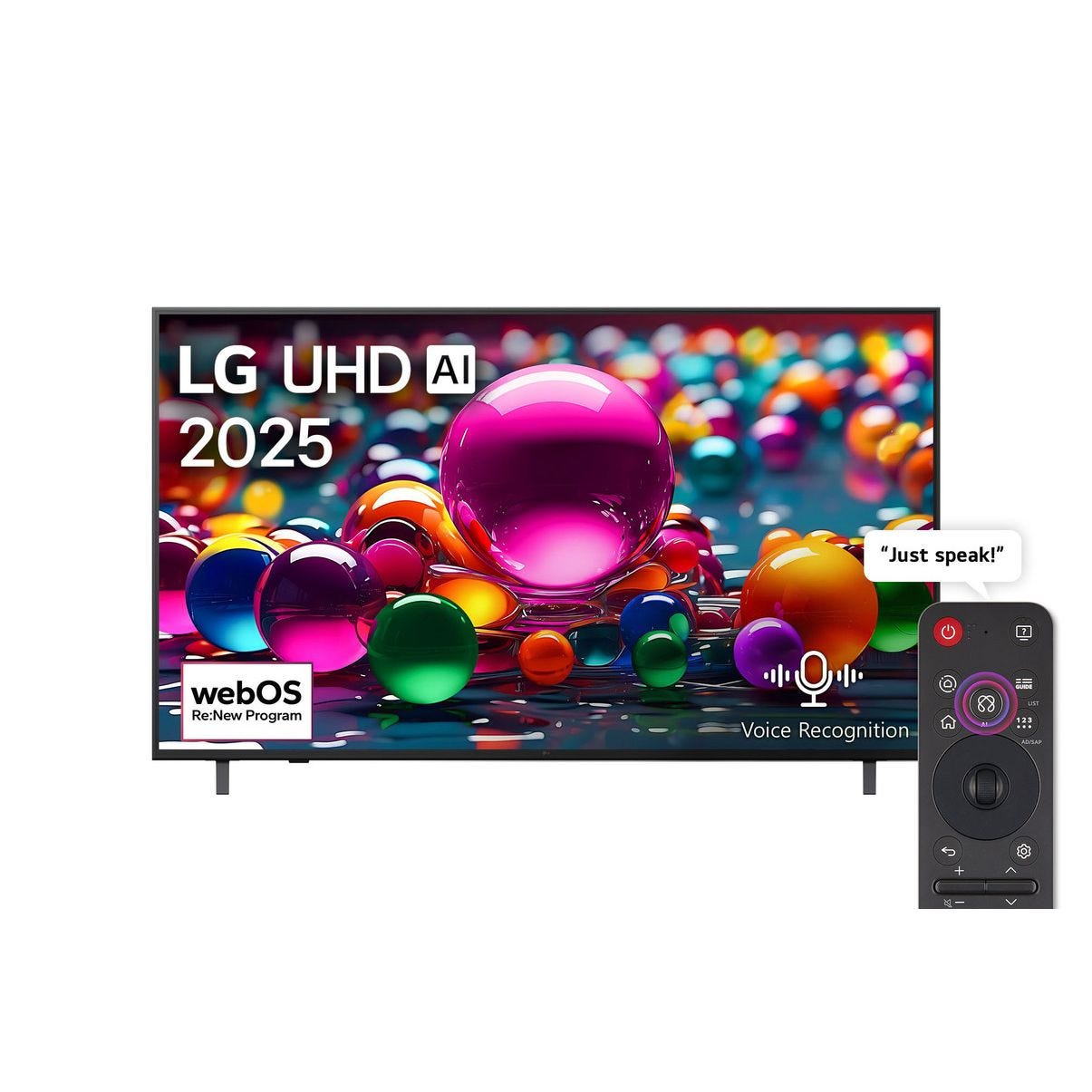 LG 55-inch 4K UHD Smart TV with Built-in Receiver