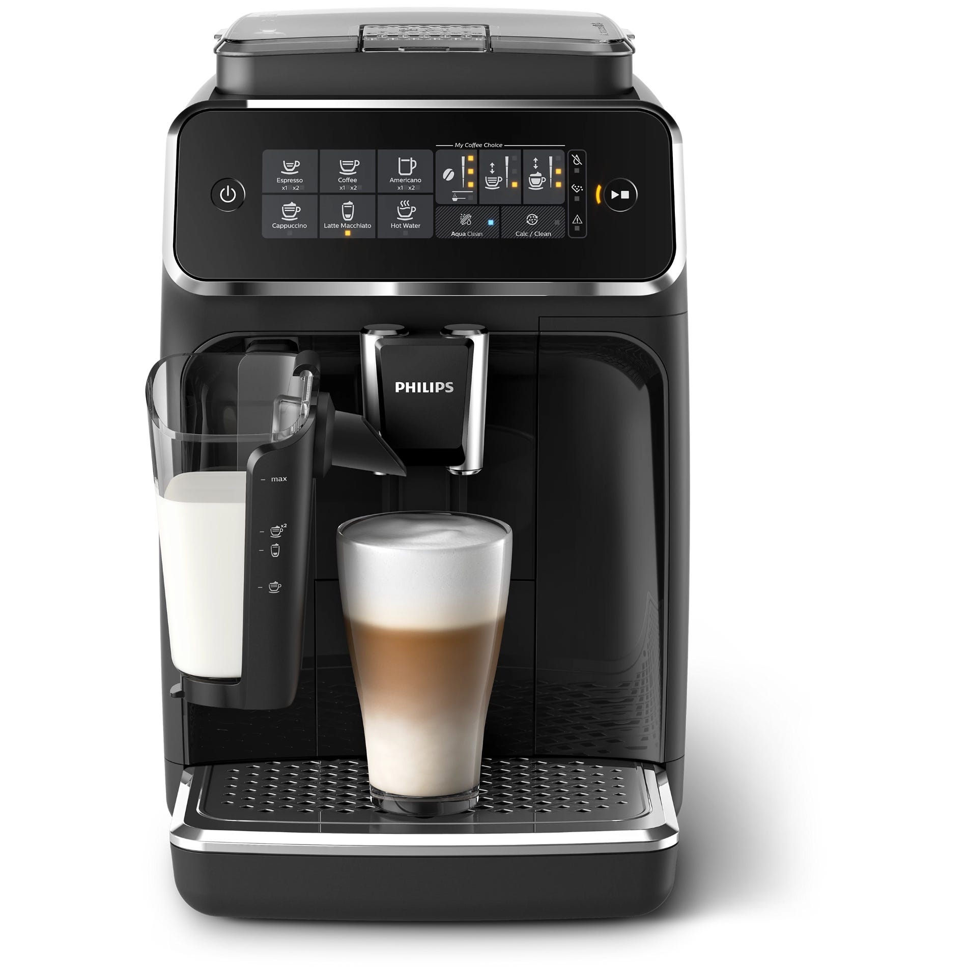 Philips fully automatic Coffee machine EP3241/50, Touch disp