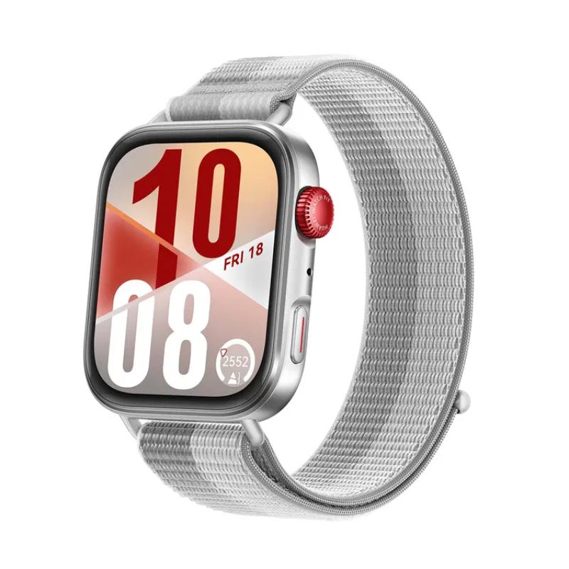 Watch Fit 4 - Grey Nylon Strap